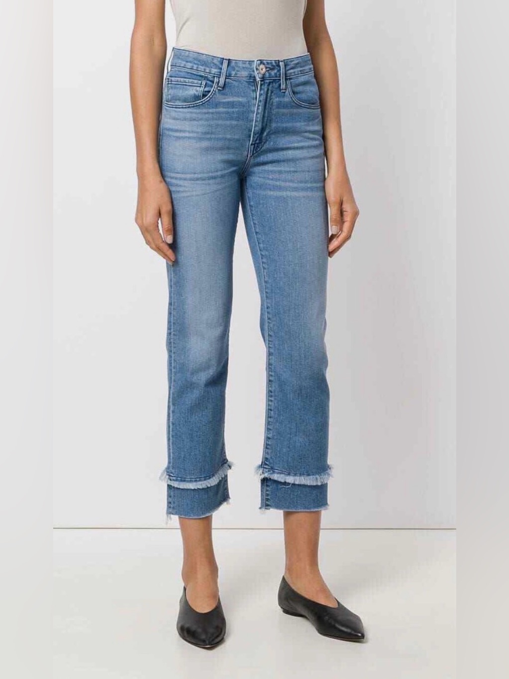 3x1 Petal Higher Ground Frayed Hem Holden Jeans 27